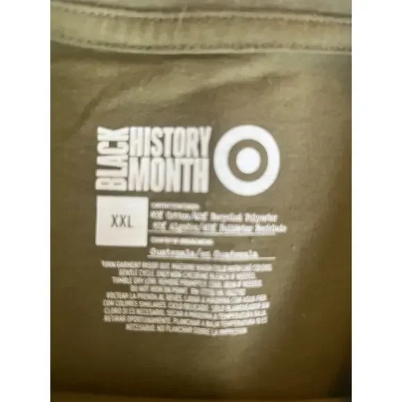 Black History Month T-shirt XXL green graphic design - Picture 3 of 5